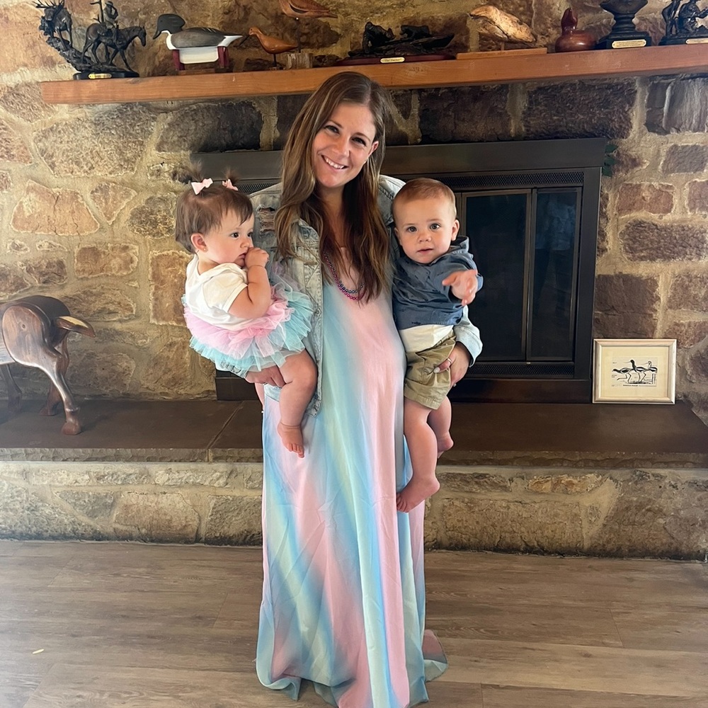 Gender reveal dress